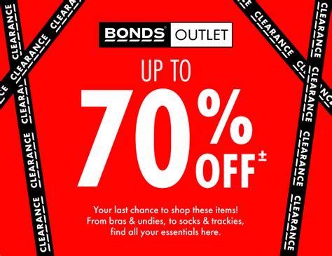 bonds outlet sale.